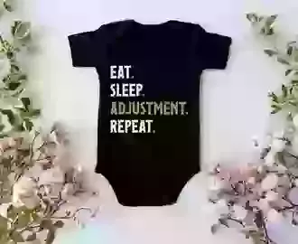 Eat Sleep – Black